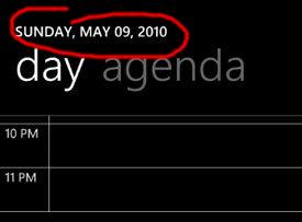 WP7Calendar